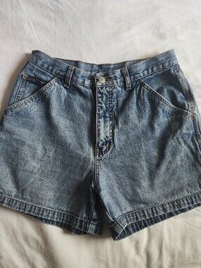 3/50$ ○ VINTAGE JONATHAN G. BLUE DENIM SHORTS - 11